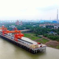 有利于砂石外運！江西首座萬噸級碼頭建成